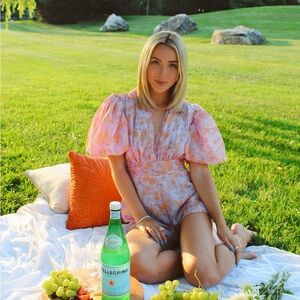 Nasty Gal Floral Romper